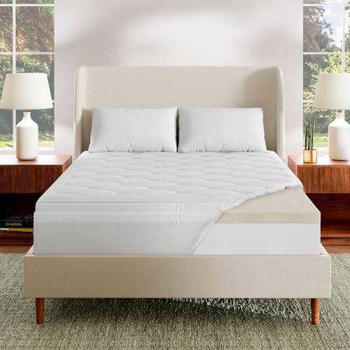 4" Pillow Top & Support Foam Topper